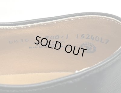 画像4: 80'S MASON SHOES レザー ポストマンシューズ ブラック USA製 (VINTAGE)