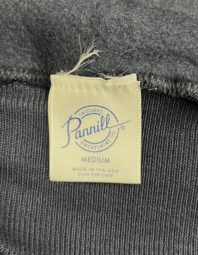 画像2: 80'S PANNILL プルオーバー スウェットパーカー ネイビー USA製 (DEADSTOCK)