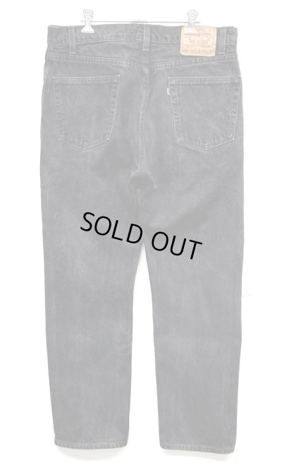 画像3: 90'S LEVIS 505 デニム ブラック USA製 W36L32 (VINTAGE)