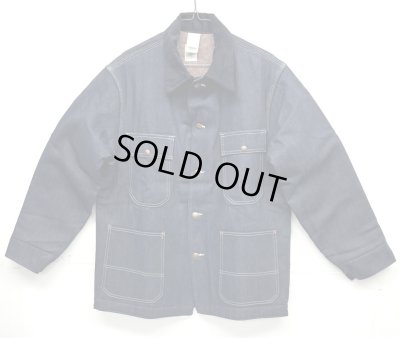 画像1: 70'S BIG MAC 裏地ブランケット デニム カバーオール インディゴ USA製 (DEADSTOCK)