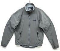 03'S PATAGONIA "STRETCH ZEPHUR JACKET" 裏地フリース ソフトシェルジャケット セージグレー (VINTAGE)