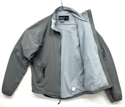 画像3: 03'S PATAGONIA "STRETCH ZEPHUR JACKET" 裏地フリース ソフトシェルジャケット セージグレー (VINTAGE)