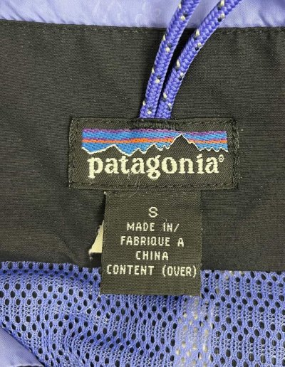 画像2: 90'S PATAGONIA "NITRO II JACKET" 裏地メッシュ ナイロンジャケット ブラック (VINTAGE)
