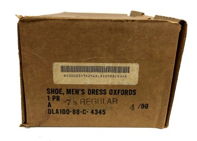 画像5: 80'S アメリカ軍 US NAVY "CLARKSVILLE FTWR製" ラバーソール サービスシューズ 箱付き (DEADSTOCK)