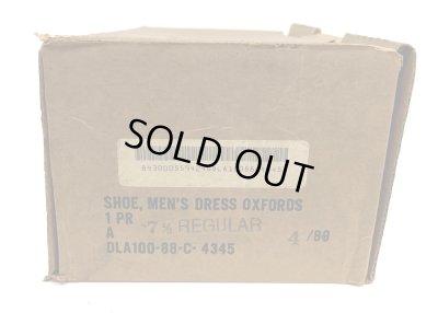 画像5: 80'S アメリカ軍 US NAVY "CLARKSVILLE FTWR製" ラバーソール サービスシューズ 箱付き (DEADSTOCK)