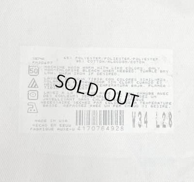 画像4: 80'S DICKIES 874 チビタグ ワークパンツ ベージュ TALONジップ W34L28 USA製 (VINTAGE)