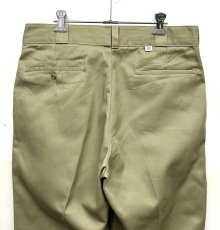 他の写真3: 80'S DICKIES 874 チビタグ ワークパンツ ベージュ TALONジップ W34L28 USA製 (VINTAGE)