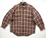 90'S KIKIT ヘビーフランネル ワークシャツ チェック柄 (VINTAGE)