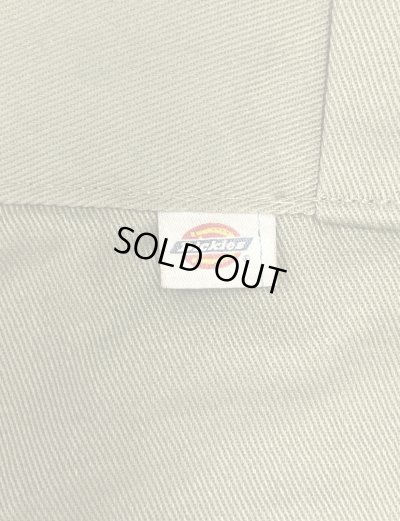 画像2: 80'S DICKIES 874 チビタグ ワークパンツ ベージュ TALONジップ W34L28 USA製 (VINTAGE)