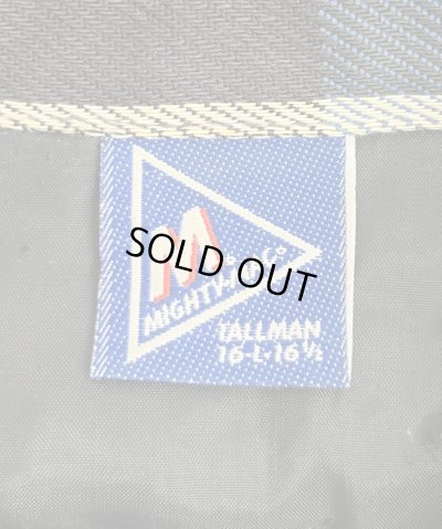 画像2: 80'S MIGHTY-MAC 裏地キルティング ヘビーフランネル ワークシャツ チェック柄 (VINTAGE)