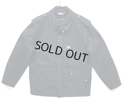 画像1: 90'S RALPH LAUREN "フランス軍 TAP47" パラシュートジャケット ブラック (VINTAGE)