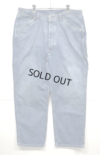 画像1: 90'S RALPH LAUREN デニム ペインターパンツ インディゴ (VINTAGE)