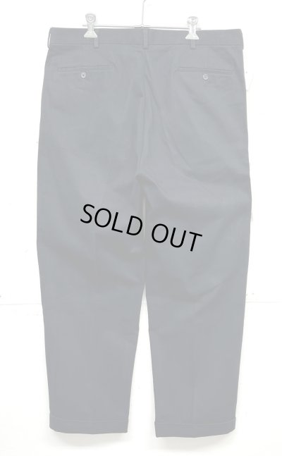 画像5: 90'S RALPH LAUREN ツープリーツ チノパンツ ブラック (DEADSTOCK)