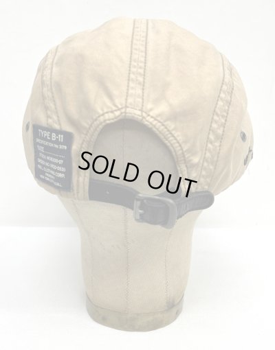 画像5: 90'S RALPH LAUREN レザー/キャンバス ロングビルキャップ ブラック/ベージュ (VINTAGE)