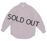 90'S RALPH LAUREN "BLAKE" コーデュロイ 長袖 BDシャツ ボルドー (VINTAGE)