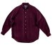 画像1: 90'S RALPH LAUREN "BLAKE" コーデュロイ 長袖 BDシャツ ボルドー (VINTAGE) (1)