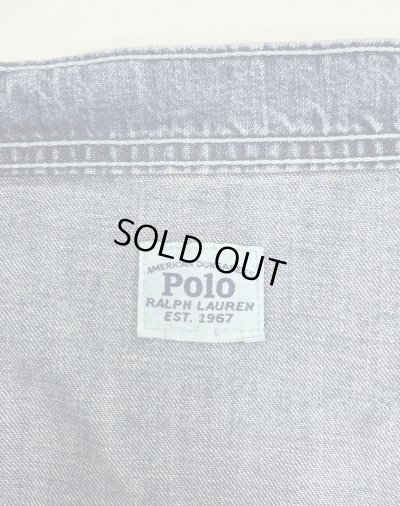 画像2: 90'S RALPH LAUREN デニム ペインターパンツ インディゴ (VINTAGE)