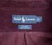 画像2: 90'S RALPH LAUREN "BLAKE" コーデュロイ 長袖 BDシャツ ボルドー (VINTAGE) (2)