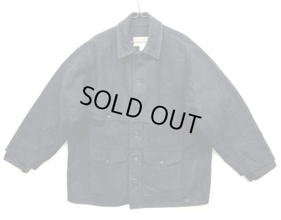 画像1: C.C.FILSON ウール ダブルマッキーノ クルーザージャケット チャコール USA製 (VINTAGE)