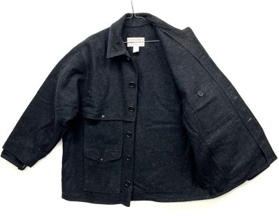 画像3: C.C.FILSON ウール ダブルマッキーノ クルーザージャケット チャコール USA製 (VINTAGE)