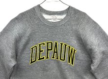 他の写真1: 80'S ARTEX ラグランスリーブ クルーネック スウェットシャツ ヘザーグレー USA製 (VINTAGE)