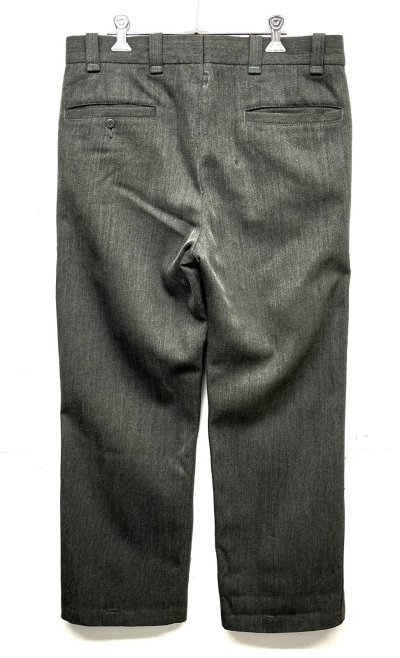画像4: 70'S C.C.FILSON ウィップコード ウールパンツ 42TALONジップ カーキ (VINTAGE)