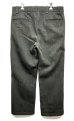 画像4: 70'S C.C.FILSON ウィップコード ウールパンツ 42TALONジップ カーキ (VINTAGE) (4)