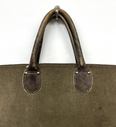 画像3: 80'S ROUNDS LUGGAGE レザー トートバッグ ブラウン USA製 (VINTAGE)
