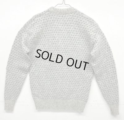 画像3: 90'S EDDIE BAUER 黒タグ ウール クルーネックセーター バーズアイ USA製 (VINTAGE) 