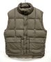 画像1: 90'S EDDIE BAUER 黒タグ グースダウン ダウンベスト ブラウン (VINTAGE)  (1)