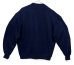 画像3: 70'S JC PENNEY "THE FOX SWEATER" アクリル カーディガン ネイビー (VINTAGE)  (3)