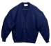 画像1: 70'S JC PENNEY "THE FOX SWEATER" アクリル カーディガン ネイビー (VINTAGE)  (1)