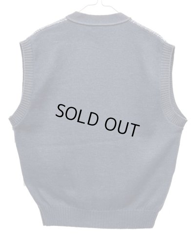 画像4: 80'S PENDLETON ウール ニットベスト グレンチェック/チャコール USA製 (DEADSTOCK) 