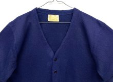 他の写真1: 70'S SEARS アクリル カーディガン ネイビー (VINTAGE) 
