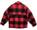 画像5: 90'S LANDS' END マッキーノクルーザージャケット バッファローチェック IDEALジップ USA製 (VINTAGE)  (5)