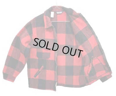 画像4: 90'S LANDS' END マッキーノクルーザージャケット バッファローチェック IDEALジップ USA製 (VINTAGE) 