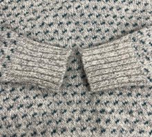 他の写真2: 90'S EDDIE BAUER 黒タグ ウール クルーネックセーター バーズアイ USA製 (VINTAGE) 