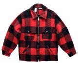 90'S LANDS' END マッキーノクルーザージャケット バッファローチェック IDEALジップ USA製 (VINTAGE) 