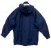 画像4: 90'S EDDIE BAUER 黒タグ 裏地ブランケット マウンテンパーカー ネイビー (VINTAGE)  (4)