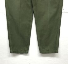 他の写真2: 70'S アメリカ軍 US ARMY "OG107" コットンサテン ベイカーパンツ ミリタリーグリーン (VINTAGE)