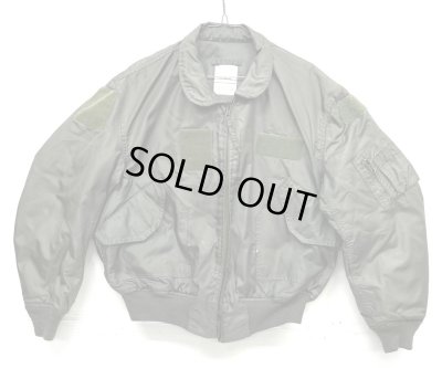 画像1: 90'S アメリカ軍 USAF "CWU-36/P" アラミド フライトジャケット セージグリーン (VINTAGE) 