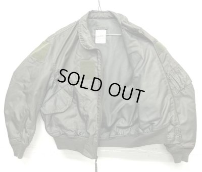 画像4: 90'S アメリカ軍 USAF "CWU-36/P" アラミド フライトジャケット セージグリーン (VINTAGE) 