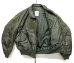 画像4: 90'S アメリカ軍 USAF "CWU-36/P" アラミド フライトジャケット セージグリーン (VINTAGE)  (4)