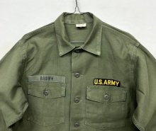 他の写真1: 60'S アメリカ軍 US ARMY OG107 コットンサテン ユーティリティシャツ 16 1/2 x 34 (VINTAGE)