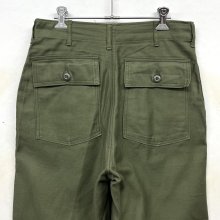 他の写真3: 70'S アメリカ軍 US ARMY "OG107" コットンサテン ベイカーパンツ GENERALジップ (DEADSTOCK)