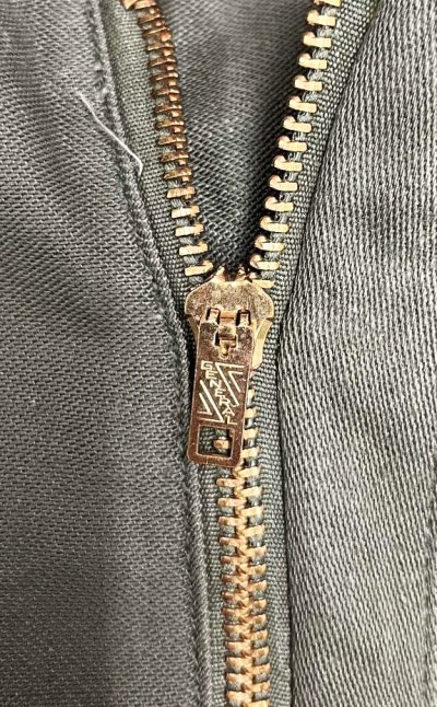 画像3: 70'S アメリカ軍 US ARMY "OG107" コットンサテン ベイカーパンツ GENERALジップ (DEADSTOCK)