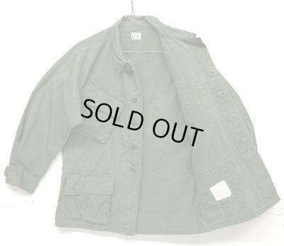画像3: 60'S アメリカ軍 US ARMY "JUNGLE FATIGUE" リップストップ ファティーグジャケット S-SHORT (VINTAGE)