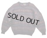 80'S BROOKS BROTHERS ウール100% フェアアイルセーター イングランド製 (VINTAGE)