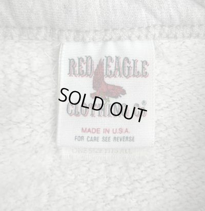画像2: 90'S RED EAGLE CLOTHING by RUSSELL CORP スウェットカーディガン アッシュグレー USA製 (VINTAGE)