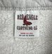 画像2: 90'S RED EAGLE CLOTHING by RUSSELL CORP スウェットカーディガン アッシュグレー USA製 (VINTAGE) (2)